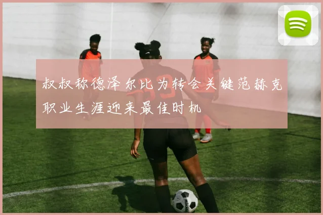 叔叔称德泽尔比为转会关键范赫克职业生涯迎来最佳时机